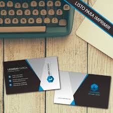 Modelo tarjetas de presentación modernas: Plantilla Psd Tarjeta De Presentacion 05 Yo Empresa Desarrollo Empresarial Y Personal