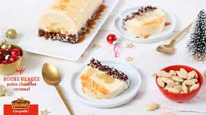 Buche Glacee Poire Choco Caramel Recette Vahine Recette Buche Glacee Alimentation Dessert