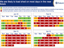 Stage 2 stage 2 allows for up to 2000 mw of the national load to be shed. Load Shedding Schedule Bloemfontein Load Shedding Schedule Keep South Coast Sun Nepal Load Shedding Schedule Is Designed In Such A Way That It Always Shows You The Schedule In