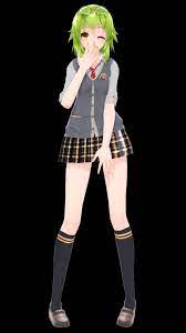 Mmd Tda School Gumi Download By Kiri Ii On Deviantart Vocaloid Hatsune Miku Miku