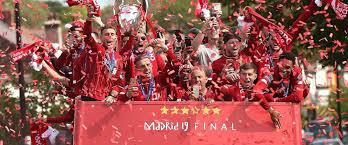 Liverpool fc was live — feeling excited in liverpool. Liverpool Celebrates Champions League Win With Bus Parade Abc News