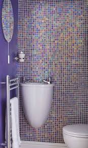 Fun Expressive And Colorful A Wonderful Way To Spruce Up Your Bathroom Or Your Children S Bathroom Bathroom Tile Designs Tile Bathroom Purple Bathrooms