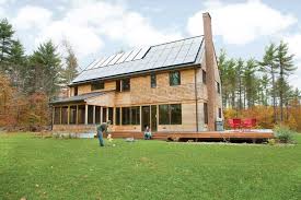 All Together An Off Grid Family Home In Rural New Hampshire Green Homes Natural Home Garden Off Grid House Off The Grid Solar House