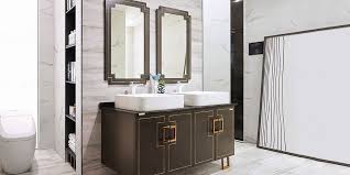 4.4 out of 5 stars 40. Double Sink Bathroom Vanity Units Plwy18168 Oppein The Largest Cabinetry Manufacturer In Asia