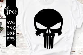 Punisher Skull Svg Free Skull Svg Punisher Svg Instant Download Shirt Design Free Vector Files Silhouette Cameo In 2020 Svg Free Files Silhouettes Svg Punisher