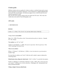 Use cite this for me's free apa citation generator to get accurate citations in seconds. Citation Style Manual