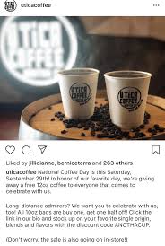 Happy National Coffee Day We Love Coffee Scoped Put Some Local Spots Offering Deals For You Today At Ut Enjoy Coffee National Coffee Day Coffee Lover