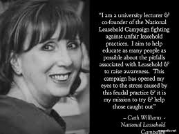 WHO ARE THE NATIONAL LEASEHOLD CAMPAIGN