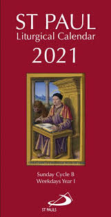 The roman calendar for a.d. St Paul Liturgical Calendar 2021 Roman Catholic