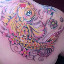 Oxygen ink is the largest, bright, comfortable and friendly studio where you and your friends can enjoy our lounge area, oxygen breathing session, pool table, open work stations and meet the best custom tattoo artists in south beach! My Koi By Jason Cue At Oxygen Tattoo In Panama City Fl Brandi Leath