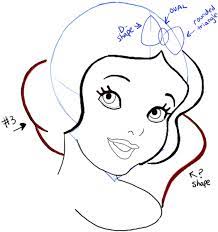 Use light, smooth strokes for sketching. How To Draw Snow White From Disney S Snow White And The Seven Dwarfs How To Draw Step By Step Drawing Tutorials