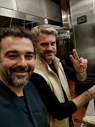 Tonight @fioladc time slowed and history sat at the table. Cooking  alongside @chef_enricobartolini the Italian chef with the most Michelin  stars, was more than an honor. Thank you @chefantoniomermolia for your  leadership,