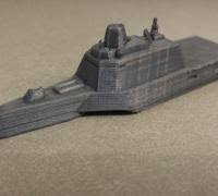 Uss zumwalt 3d ver.1 3d model available on turbo squid, the world's leading provider of digital 3d models for visualization, films, television, and games. Zumwalt 3d Models To Print Yeggi