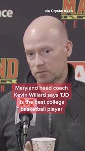 Kevin Willard has high praise for Trayce Jackson-Davis 📈 #collegebask...