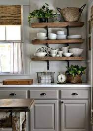 116 Stunning Modern Rustic Farmhouse Kitchen Cabinets Ideas