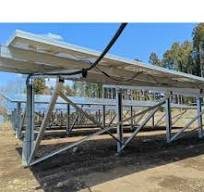 C Steel Pile Solar Ground Mount