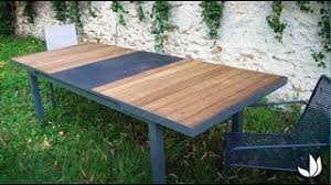 Vente de tables de jardin design sur jardinchic.com, le spécialiste du mobilier design outdoor pour le jardin, la terrasse ou le coin piscine. Ezeis Table De Jardin A Rallonge Automatique Jardinerie Truffaut Tv Youtube