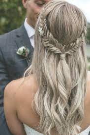 Lavanda Garden Wedding Inspiration Garden Wedding Inspiration Lavendel Hair Styles Wedding Hair Half Bridal Hairstyles With Braids