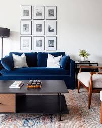 Oneira Tidal Blue Sofa Bed In 2020 Blue Sofas Living Room Blue Couch Living Room Blue Velvet Sofa Living Room