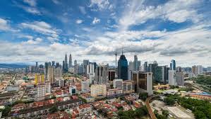 Time Lapse Of Kuala Lumpur City Skyline Malaysia During Beautiful Weather Ultra Hd 4k Resolution Motion Timelapse P Kuala Lumpur City City Skyline Scenery