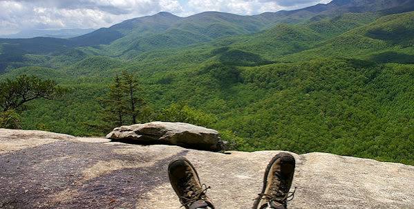 Looking Glass Rock Hike, North Carolina