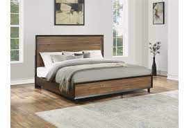 Infuse the style theme in your bedroom as per your choice with our modern california king bed. Flexsteel Wynwood Collection Alex Contemporary King Platform Bed Morris Home Platform Beds Low Profile Beds