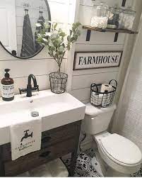 Top Rustic Farmhouse Bathroom Ideas 77 Modern Farmhouse Bathroom Bathroom Decor Bathrooms Remodel