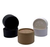 1 ounce / 30 g Shallow Paper Shaker Jar – GreenWay Containers