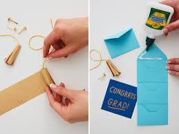 Grad gift card box ideas. Graduation Gift Card Idea Mini Grad Cap Full Of Surprises Hallmark Ideas Inspiration