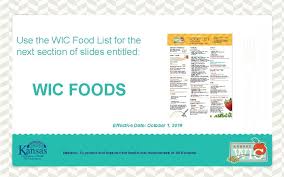 The florida wic foods pamphlet 3. Kansas Wic Vendor Training Effective October 2020 May