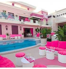 Real Life Barbie House Casas Cor De Rosa Salas Legais Casas De Luxo