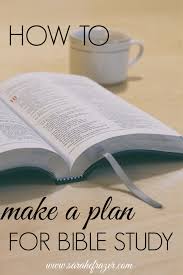 Bible studies are less formal than sunday service. How To Study The Bible For Beginners Making A Plan Sarah E Frazer