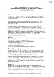 Anemia in pregnancy is a pathological condition characterized by a decrease in the number of erythrocytes and / or hemoglobin in a unit of blood iron deficiency anemia in pregnancy is a disease in which there is a decrease in the level of iron in the blood serum, bone marrow and depot organs, as. Https Www Transfusionguidelines Org Document Library Documents Rtc Sw 2014 10 P Anaemia In Pregnancy Guideline Download File Rtc Sw 2014 10 P Anaemia In Pregnancy Guideline Pdf
