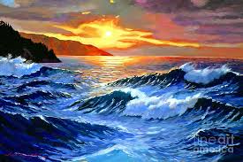 I paint some brilliant storm clouds which i photographed this spring in my newest acrylic and oil on canvas. Storm Clouds Catalina Island Painting By David Lloyd Glover