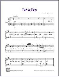 Pat A Pan Christmas Song Piano Letters Yrfxdy Christmasholidays2020 Info