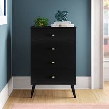 4 drawer tall white dresser. Black Tall Dressers Chests You Ll Love In 2021 Wayfair