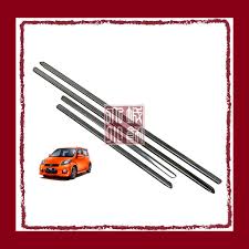 Untuk memasangnya, posisikan bagian klip dengan besi wiper, lalu disangkutkan. Buy 4 Pcs Perodua Myvi Old 05 11 Chrome Door Belt Moulding Window Trim Lining Chrome Sisi Pintu Kereta Seetracker Malaysia
