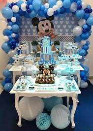 How to plan a fabulous mickey mouse theme baby shower. Mickey Mouse Birthday Party Ideas Photo 1 Of 10 Mickey Mouse Baby Shower Mickey Baby Showers Disney Baby Shower