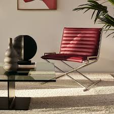 Ward Bennett created the original prototype for his I Beam Table (1963) by  cutting a section off an actual steel I-beam. The tables were “fabricated  like airplane wings of aluminum and steel,”