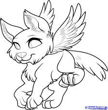 How To Draw A Flying Wolf Flying Wolf Step 11 1 000000067057 5 Jpg 1111 1122 Animal Templates Animal Coloring Pages Coloring Pages