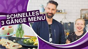 Und minze ist sogar ein wahres wunderkraut für heiße tage. Komplettes 3 Gange Menu Kochen In Unter 1h Youtube