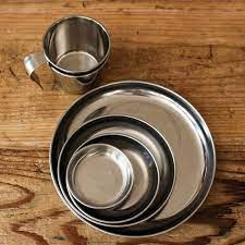 セリアで発見 タフでおしゃれなステンレス製プレート macaroni セリア 食器洗浄機 ステンレス