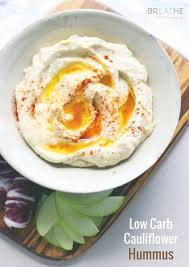 Low Carb Cauliflower Hummus Recipe Ibih Recipe Food Processor Recipes Low Carb Hummus Low Carb