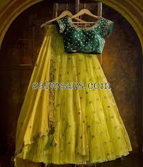 Bright Yellow And Green Long Lehenga Wedding Lehenga Designs Indian Wedding Guest Dress Yellow Lehenga