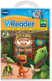 Vtech V Reader Cartridge Dinosaur Train Delay Gifts Dinosaur Train Mini Games Reading Games