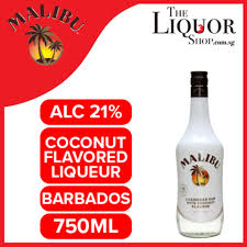 Pour ingredients over ice, shake and strain into a cocktail glass. 750ml Malibu Coconut Rum Abv 20 Lazada Singapore