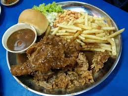 So why not combine them both? Talam Chicken Chop Hanya Rm12 00shj Seri Nara Burger Facebook