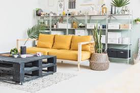 This wood framed diy sofa made from 2x10s is simple and durable, with a modern style. 50 Diy Ideas For The Living Room