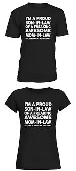 Proud Son In Law Of Awesome Mother In Law Mother S Day T Shirt Crafts Mothers Day T Shirts Wholesale Shirts Shirts