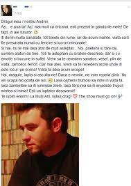 AstÄƒzi Este Ziua Lui Andrei GÄƒluÅ£ Ce Mesaje I Au Scris Prietenii Pe Facebook Singurului Membru Al Trupei Goodbye To Gravity Care A SupravieÅ£uit Incendiului Din Colectiv Spynews Ro
